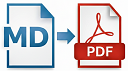 Markdown to PDF Logo