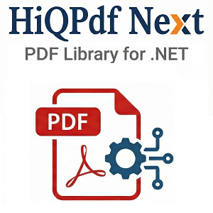 HiQPdf Next PDF Library for .NET Logo