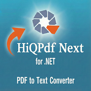 HiQPdf Next PDF to Text Converter for .NET