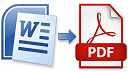 Word to PDF Logo